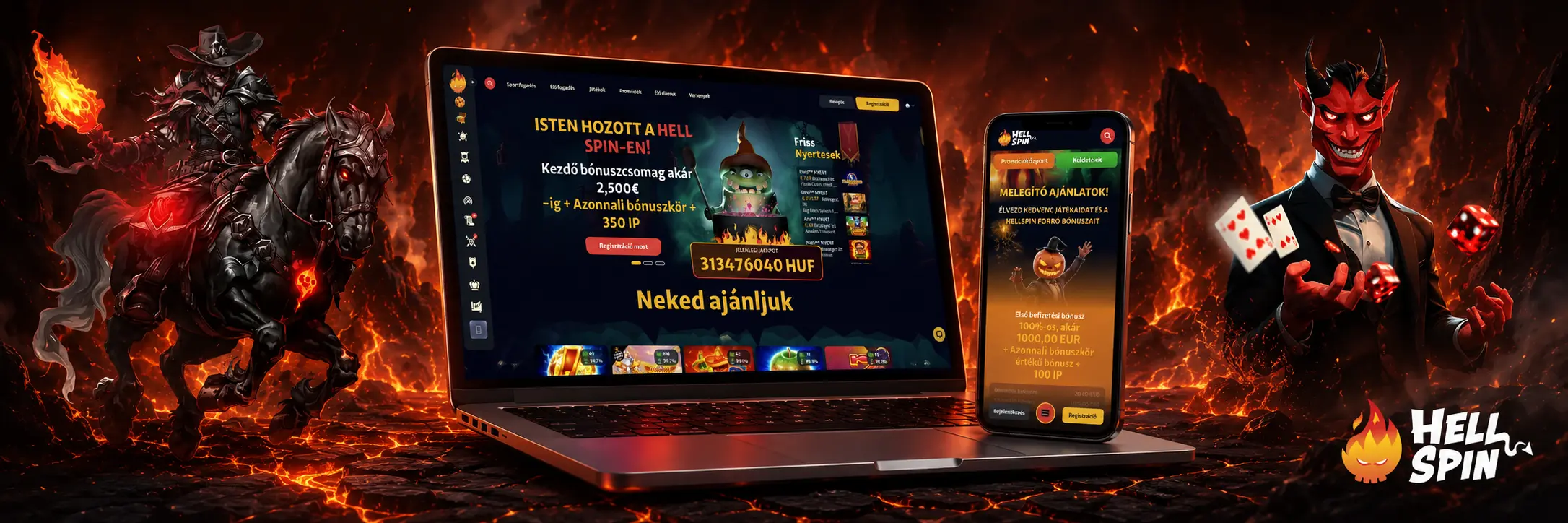 A HellSpin kaszinójátékainak kínálata