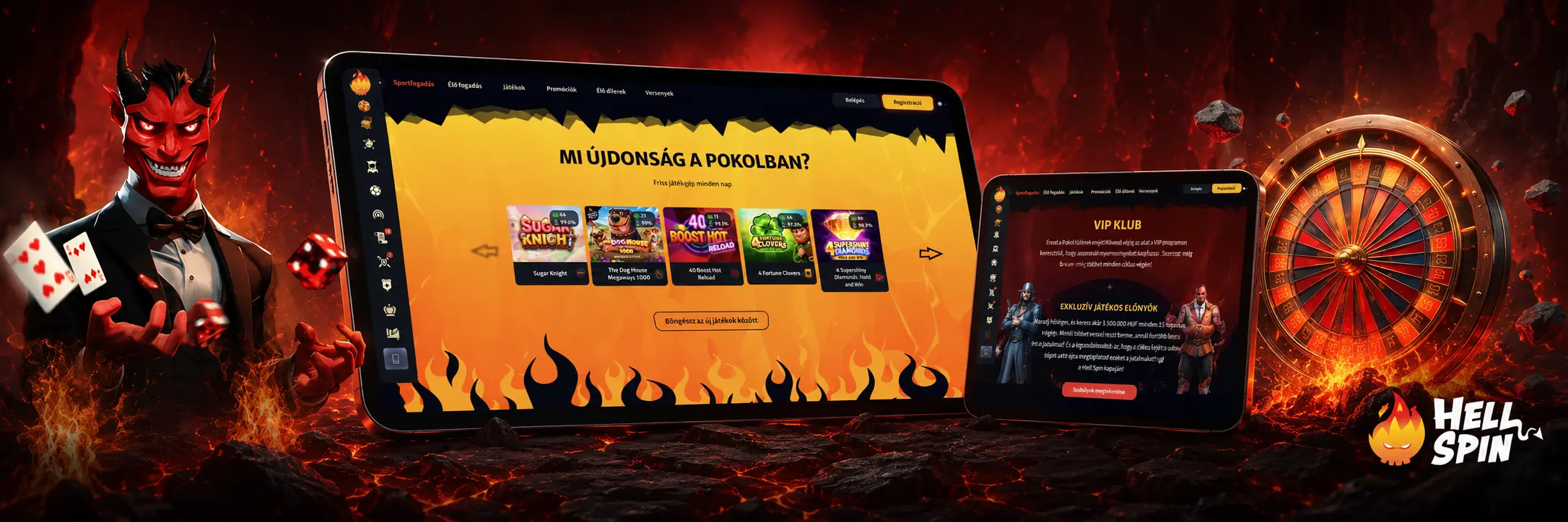 Hogyan kezdj el játszani a HellSpinen?